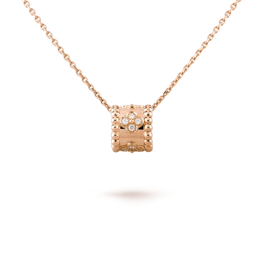 [Love Lucky] COLLAR PERLEE PEDANT ORO / ORO ROSA