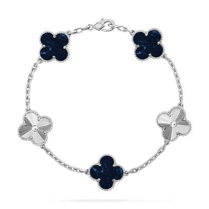 [Love Lucky]CLOVER 5 MOTIF PIETERSITE BRACELET COLLECTION