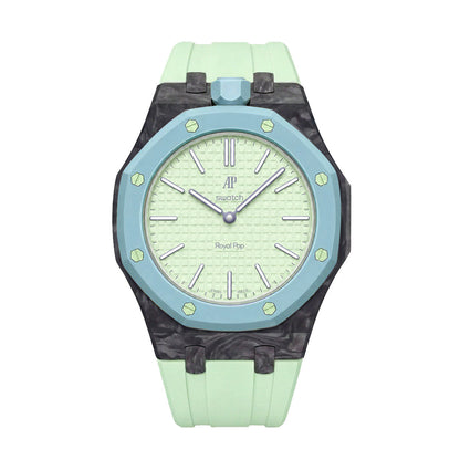 Royal Oak Pop exclusif, boîtier en fibre de carbone et bracelet en silicone