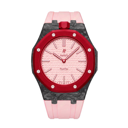 Royal Oak Pop exclusif, boîtier en fibre de carbone et bracelet en silicone