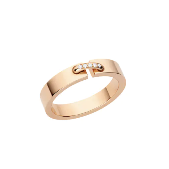 [Love Lucky]ALLIANCE LIENS VIDENCE DIAMOND 4MM RING