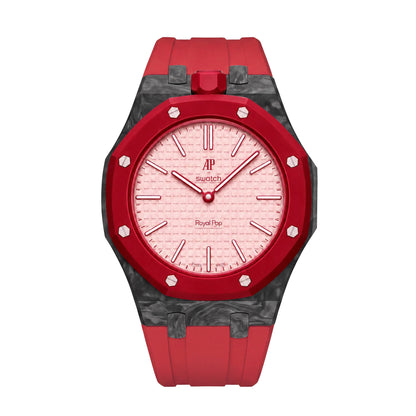 Royal Oak Pop exclusif, boîtier en fibre de carbone et bracelet en silicone
