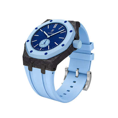 Royal Oak Pop exclusif, boîtier en fibre de carbone et bracelet en silicone