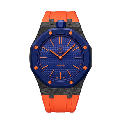 Royal Oak Pop exclusif, boîtier en fibre de carbone et bracelet en silicone