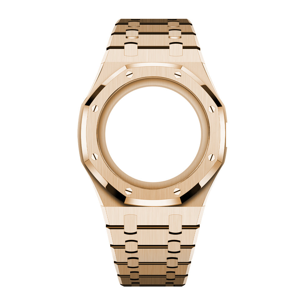 Bracelet de montre intégré enveloppant pour Royal Oak Pop Exclusive, boîtier et bracelet en acier
