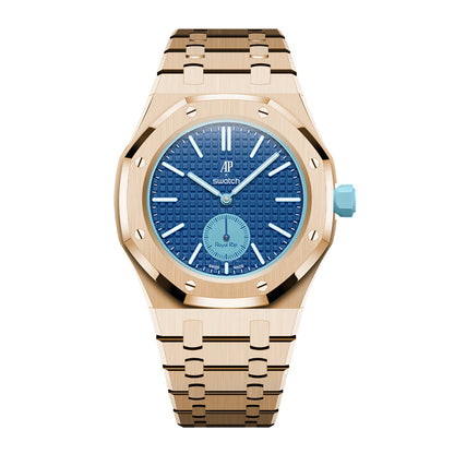 Bracelet de montre intégré enveloppant pour Royal Oak Pop Exclusive, boîtier et bracelet en acier