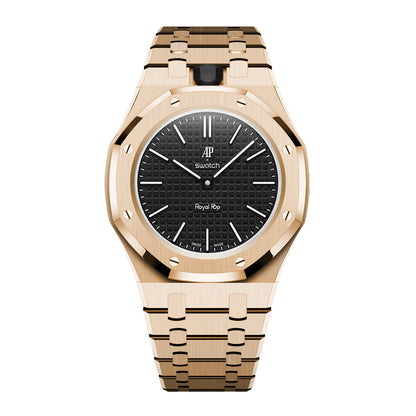 Bracelet de montre intégré enveloppant pour Royal Oak Pop Exclusive, boîtier et bracelet en acier