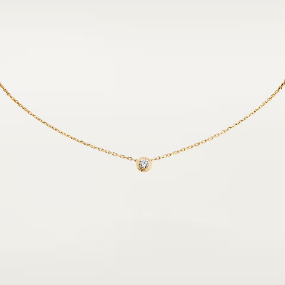 [Love Lucky]DAMOUR DIAMOND NECKLACE