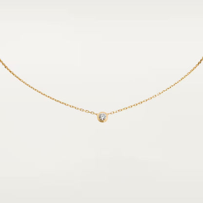 [Love Lucky]DAMOUR DIAMOND NECKLACE