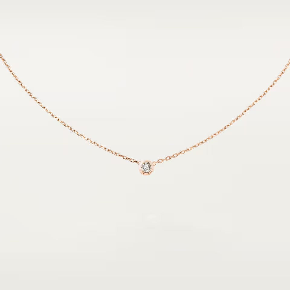 [Love Lucky]DAMOUR DIAMOND NECKLACE