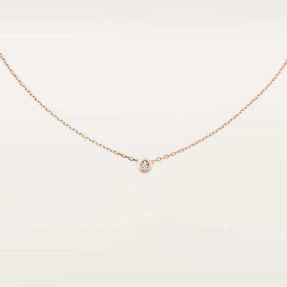 [Love Lucky]DAMOUR DIAMOND NECKLACE