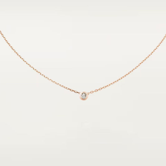 [Love Lucky]DAMOUR DIAMOND NECKLACE