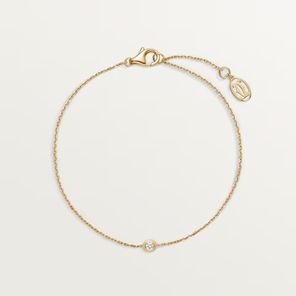 [Love Lucky]DAMOUR BRACELET 1 DIAMOND