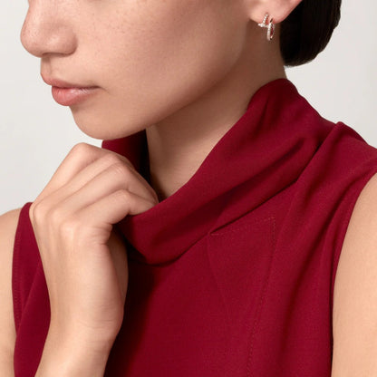 [Love Lucky]JUSTE FULL DIAMOND SMALL EARRINGS