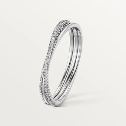 [Love Lucky]ETINCELLE HALF-PAVED DIAMOND BRACELET