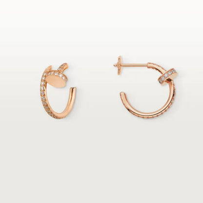 [Love Lucky]JUSTE FULL DIAMOND SMALL EARRINGS