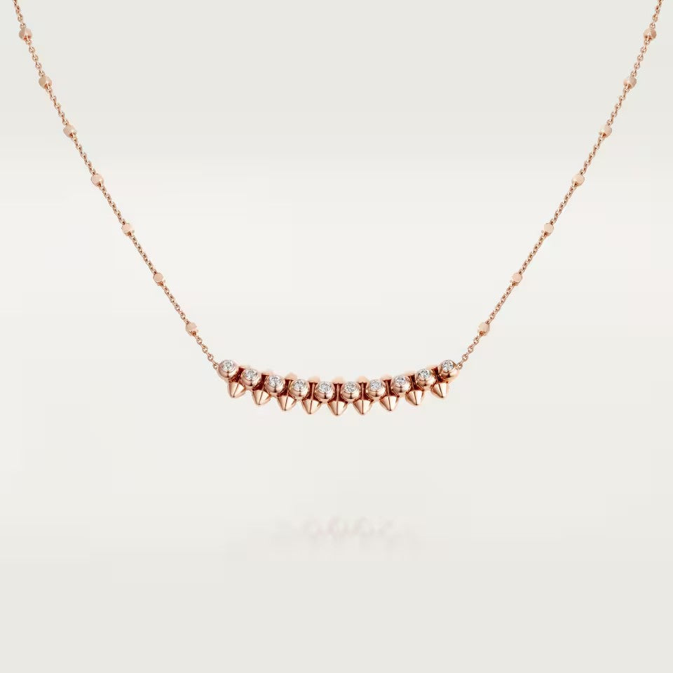 [Love Lucky]CLASH  MEDIUM DIAMOND NECKLACE