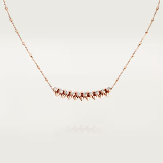 [Love Lucky]CLASH  MEDIUM DIAMOND NECKLACE