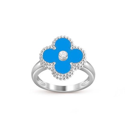 [Love Lucky]CLOVER SILVER DIOMND RING COLLECTION