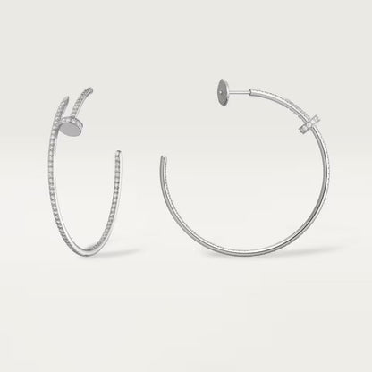 [Love Lucky]JUSTE FULL DIAMOND LARGE EARRINGS