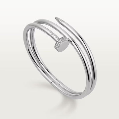 [Love Lucky]JUSTE BRACELET 3.5MM DOUBLE ROW DIAMOND