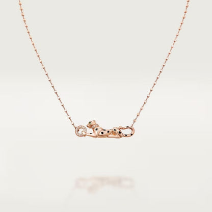 [Love Lucky]PANTHERE FULL DIAMOND NECKLACE
