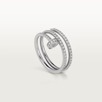 [Love Lucky]JUSTE RING 4.8MM FULL DIAMOND