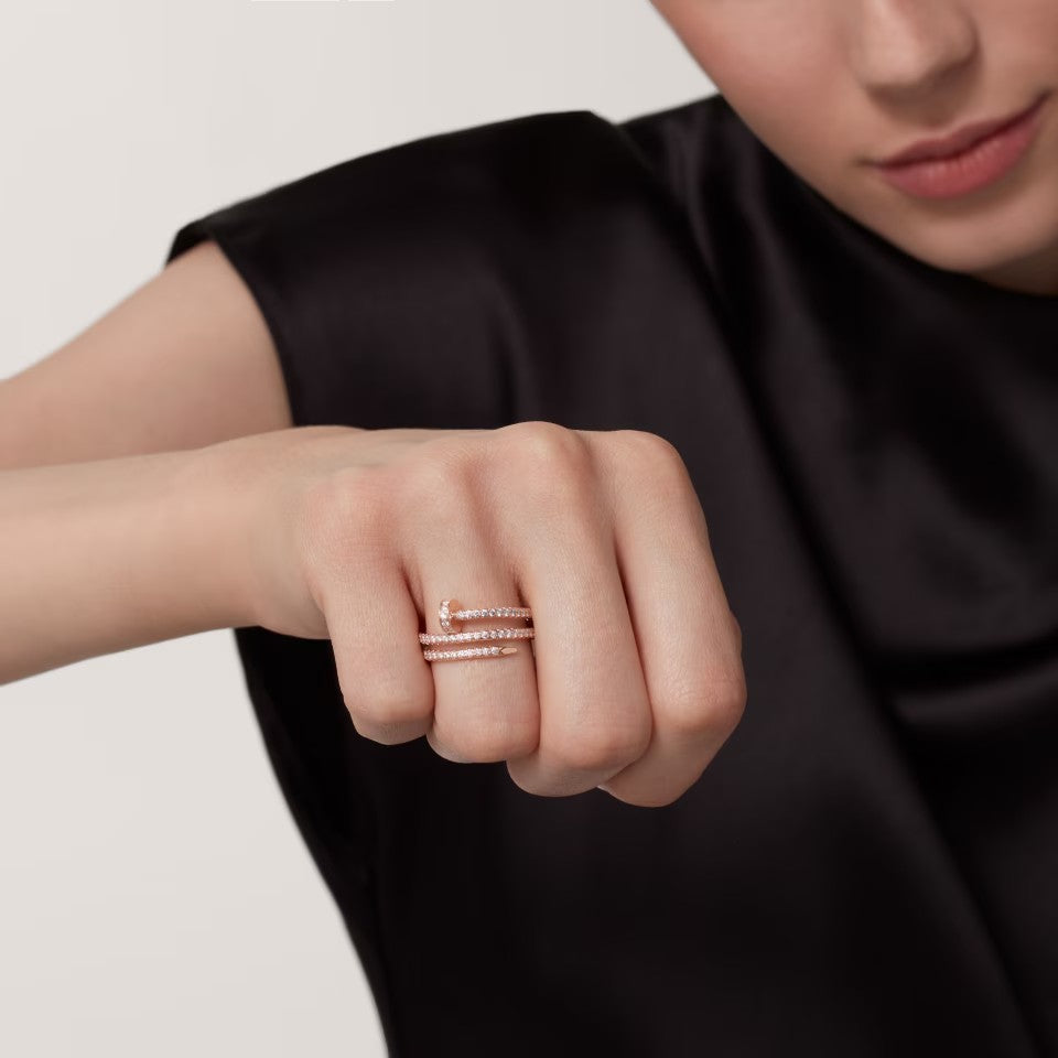 [Love Lucky]JUSTE RING 4.8MM FULL DIAMOND