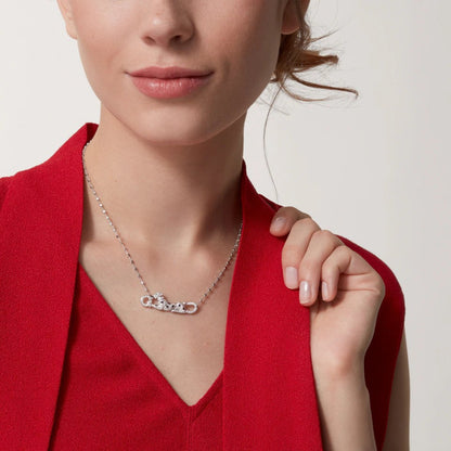 [Love Lucky]PANTHERE PAVED DIAMOND NECKLACE