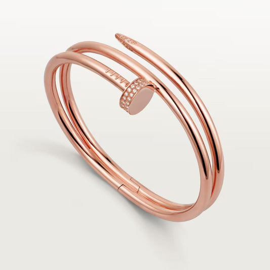 [Love Lucky]JUSTE BRACELET 3.5MM DOUBLE ROW DIAMOND