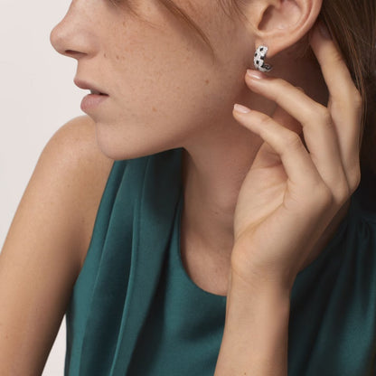 [Love Lucky]PANTHERE MINI FULL DIAMOND EARRINGS