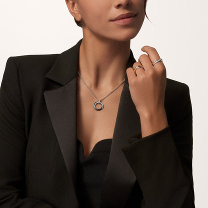 [Love Lucky]TRINITY CERAMIC NECKLACE