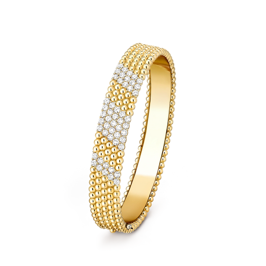 [Love Lucky]  FIVE-ROW DIAMOND BRACELET