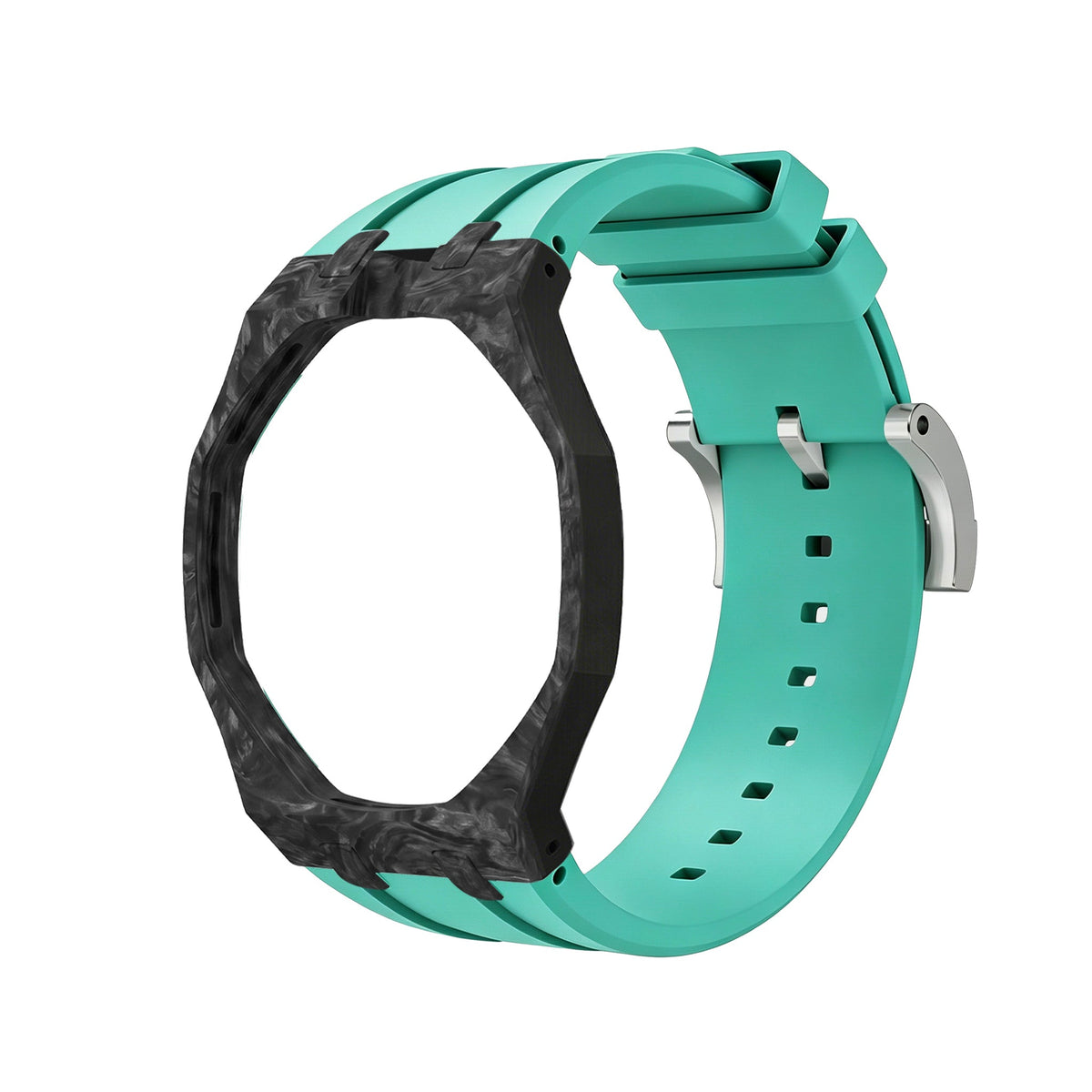 Royal Oak Pop exclusif, boîtier en fibre de carbone et bracelet en silicone