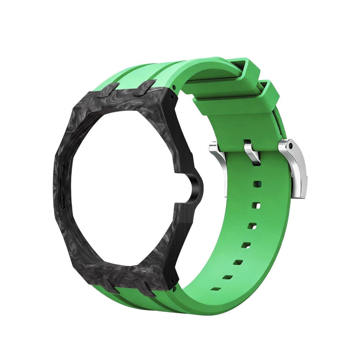 Royal Oak Pop exclusif, boîtier en fibre de carbone et bracelet en silicone