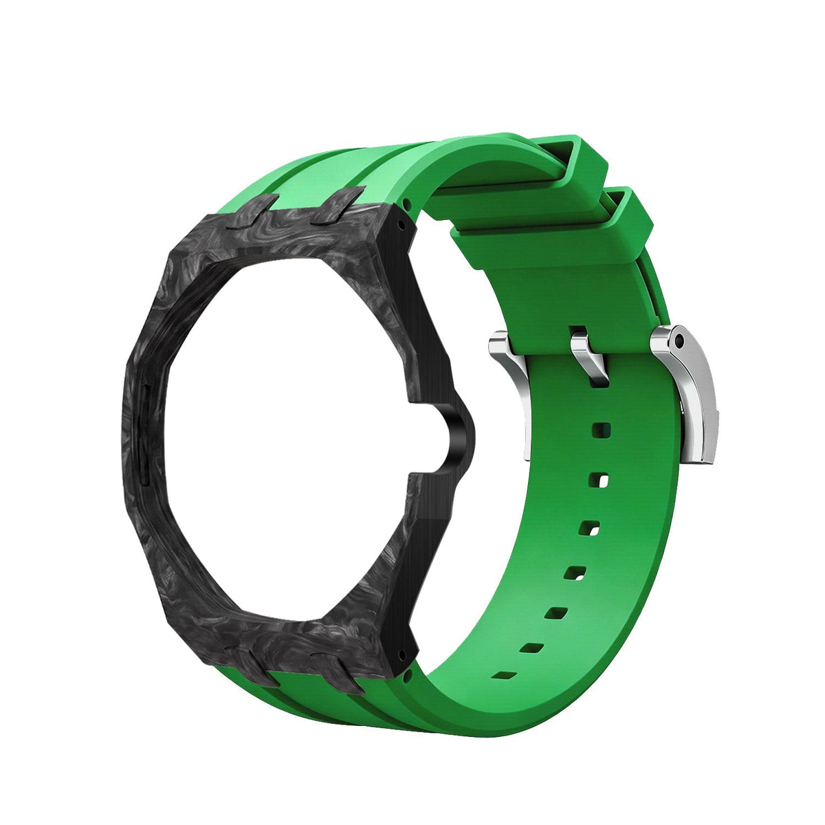 Royal Oak Pop exclusif, boîtier en fibre de carbone et bracelet en silicone