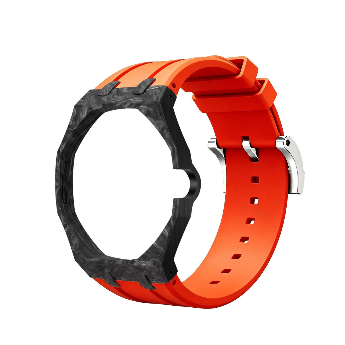 Royal Oak Pop exclusif, boîtier en fibre de carbone et bracelet en silicone