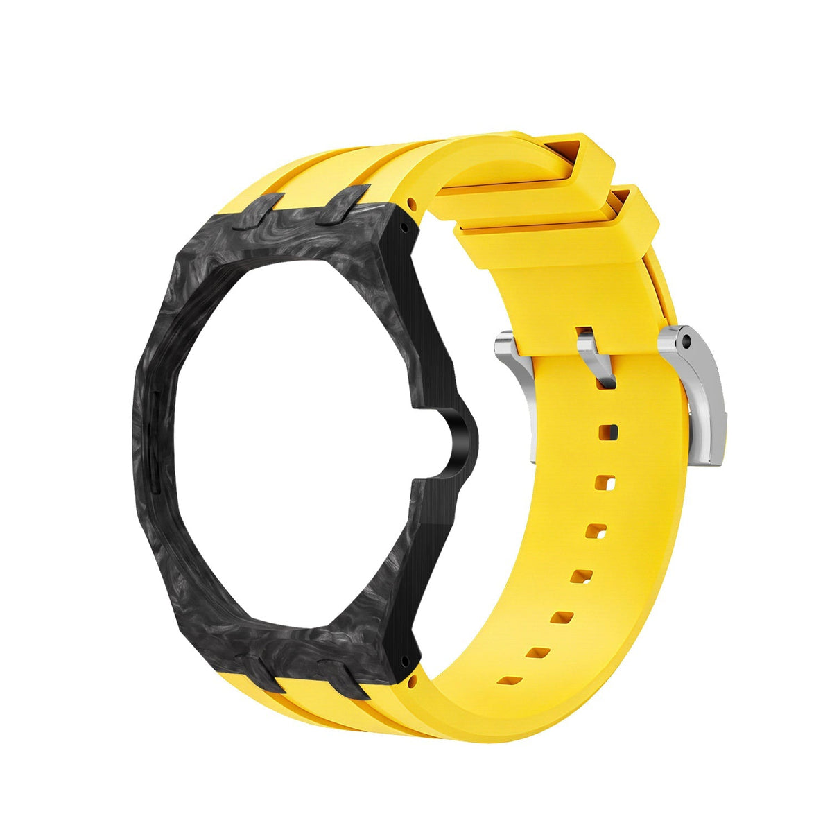 Royal Oak Pop exclusif, boîtier en fibre de carbone et bracelet en silicone
