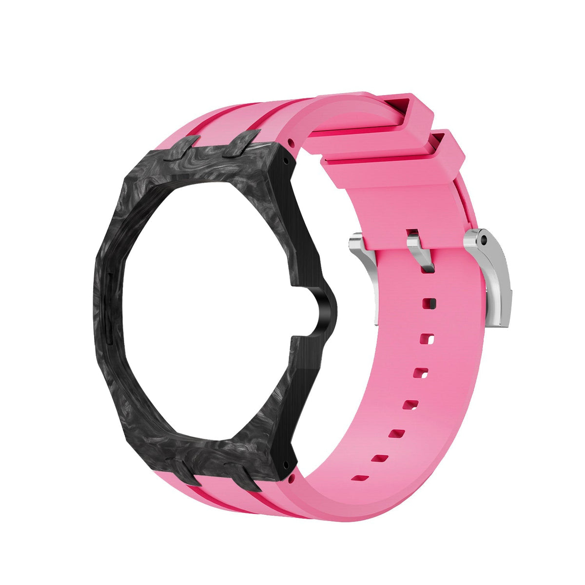 Royal Oak Pop exclusif, boîtier en fibre de carbone et bracelet en silicone