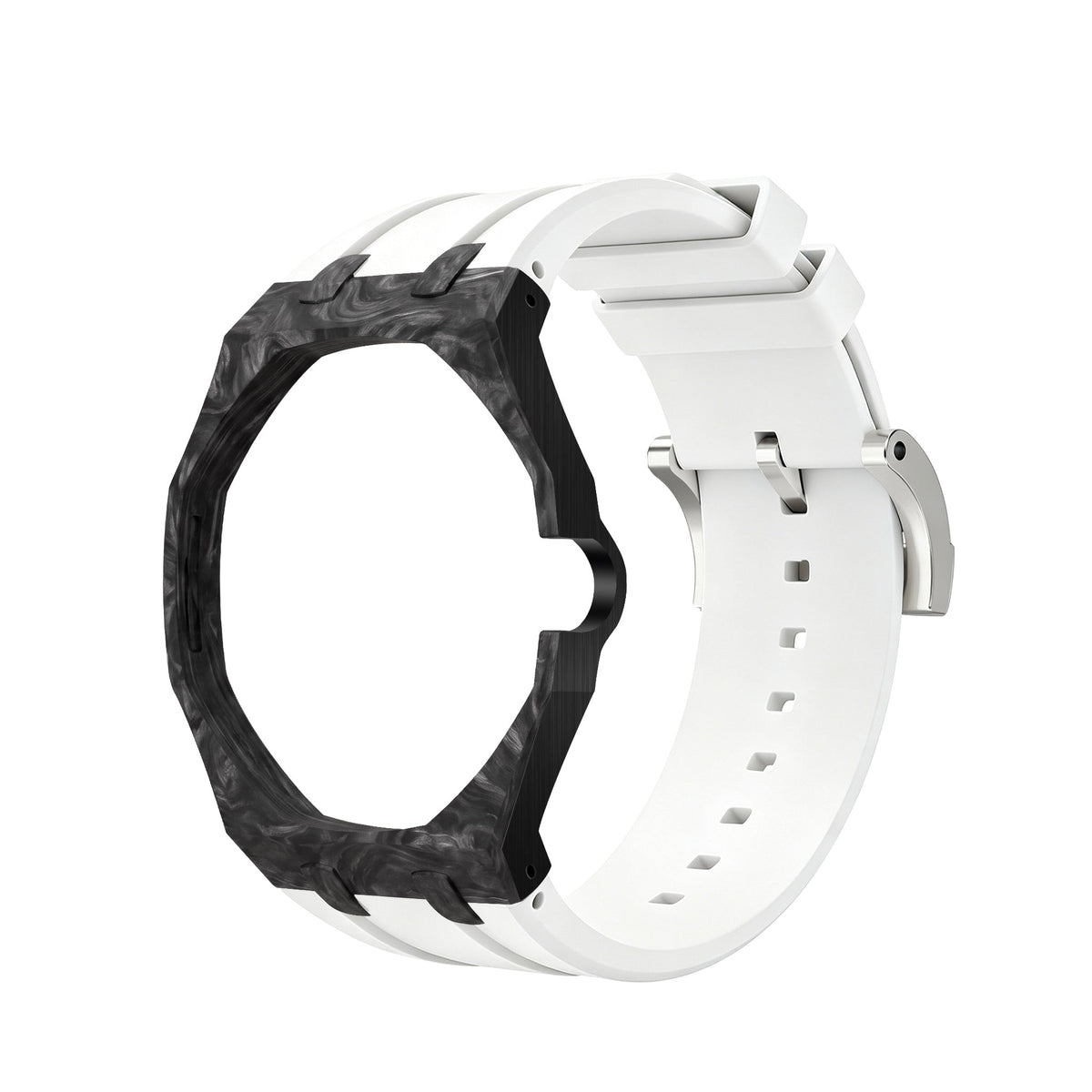 Royal Oak Pop exclusif, boîtier en fibre de carbone et bracelet en silicone