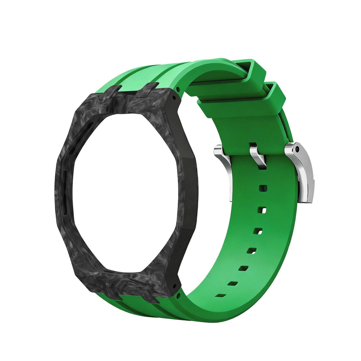 Royal Oak Pop exclusif, boîtier en fibre de carbone et bracelet en silicone