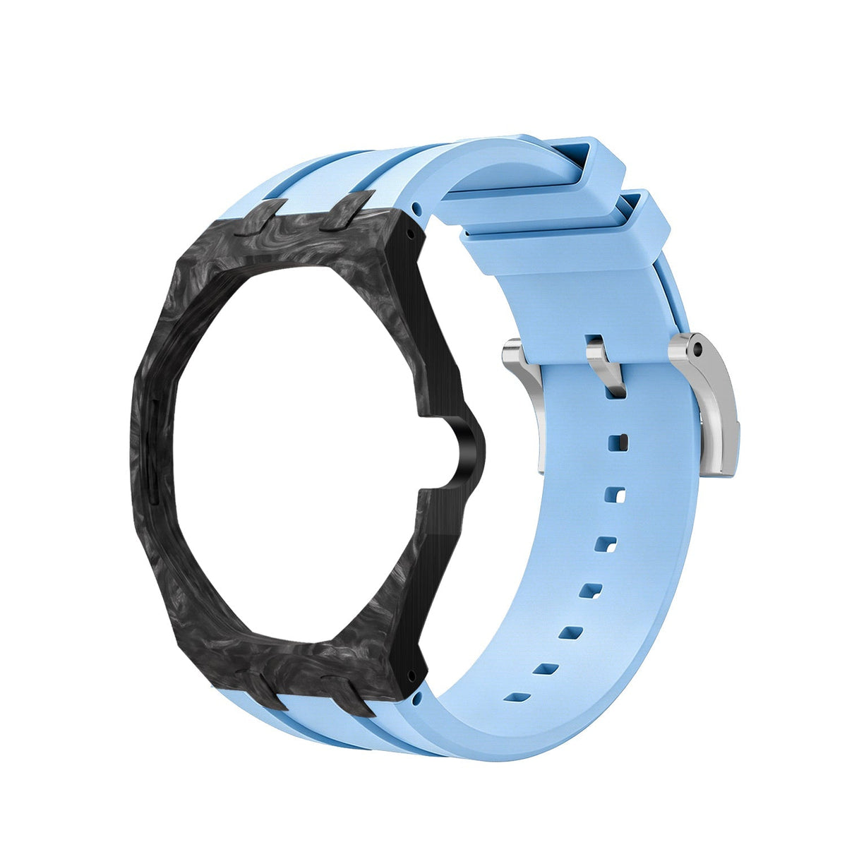 Royal Oak Pop exclusif, boîtier en fibre de carbone et bracelet en silicone