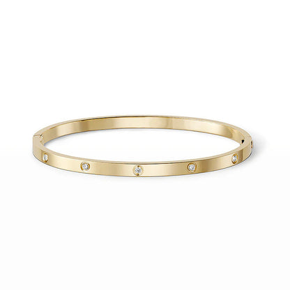 [Love Lucky]LOVE BRACELET 3.65MM 10 DIAMONDS