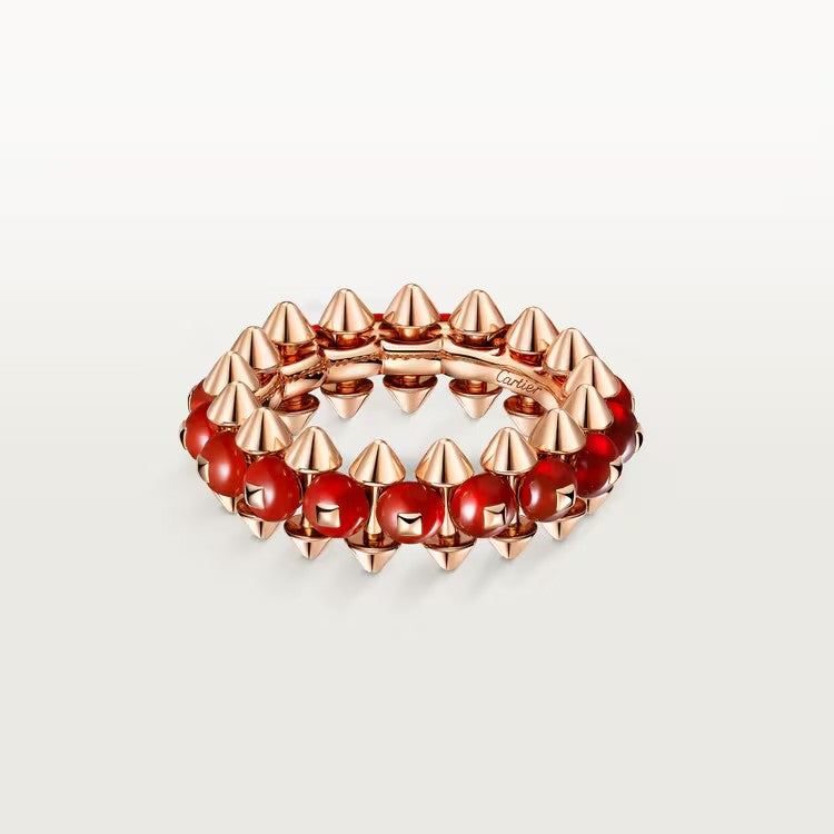 [Love Lucky]CLASH 7.9MM AGATE CHALCEDONY RING