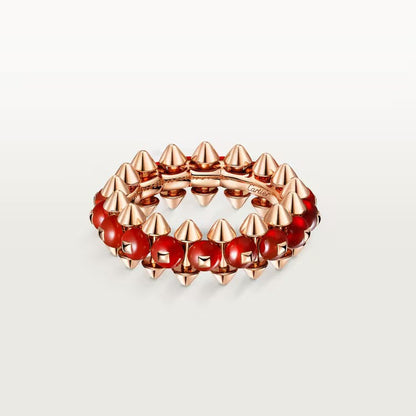 [Love Lucky]CLASH 7.9MM AGATE CHALCEDONY RING