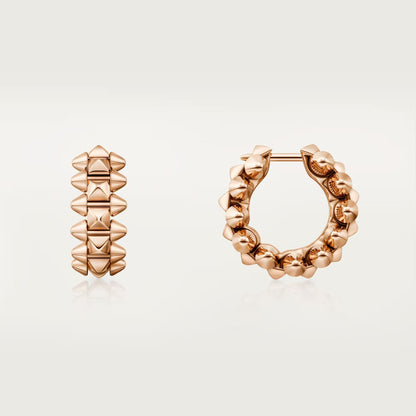 [Love Lucky]CLASH MINI HOOP EARRINGS