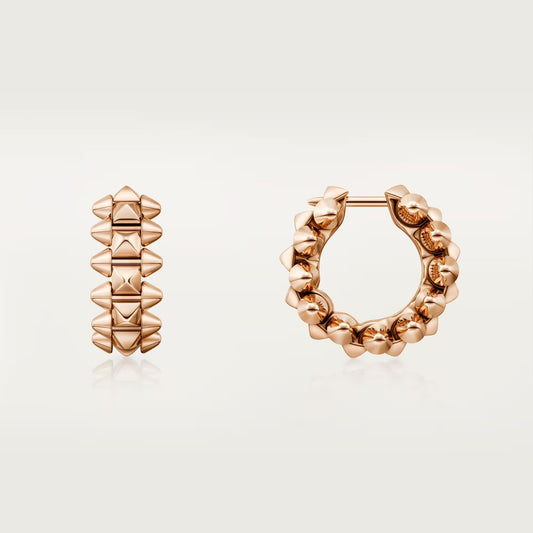 [Love Lucky]CLASH MINI HOOP EARRINGS