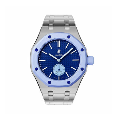 Royal Oak Pop Exclusivo con caja de acero y correa de silicona