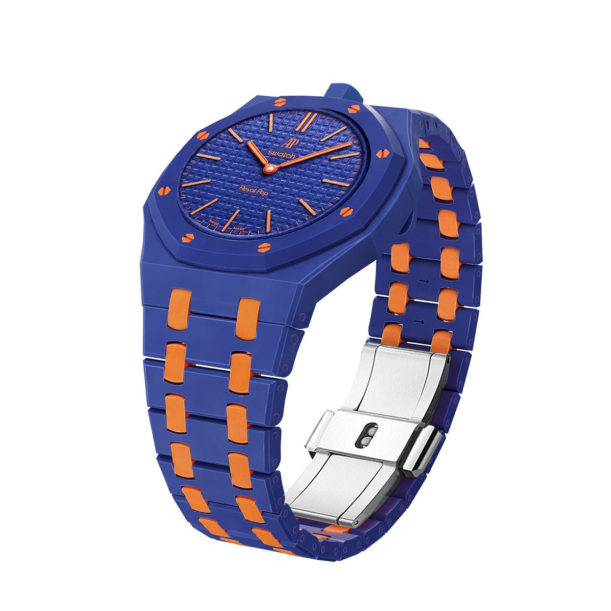 Cassa in bioceramica e cinturino in bioceramica Royal Oak Pop Exclusive Color Mix
