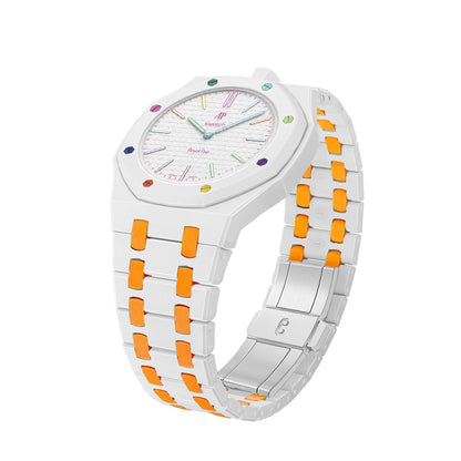 Cassa in bioceramica e cinturino in bioceramica Royal Oak Pop Exclusive Color Mix